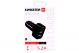 Swissten CL Adapter 3x USB 5,2A power