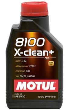 MOTUL 5W30 8100 X-CLEAN+ 1L