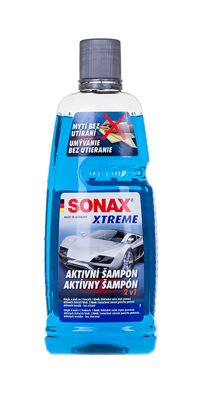 SONAX XTR Aktívny šampón 2 v 1 1 lt